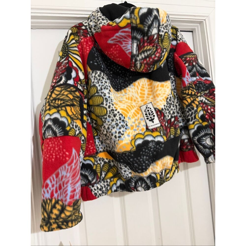 Free People Movement Wild and Free Printed Fleece Pullover-Oversized - Picture 5 of 9